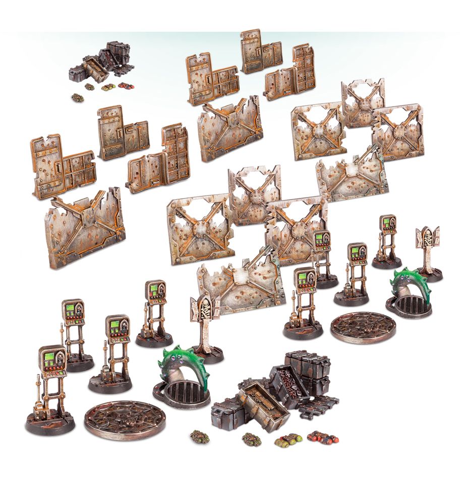 WARHAMMER NECROMUNDA: BARRICADES AND OBJECTIVES