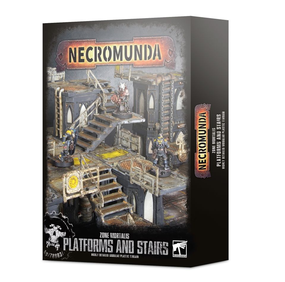 WARHAMMER NECROMUNDA: ZONE MORTALIS PLATFORMS AND STAIRS