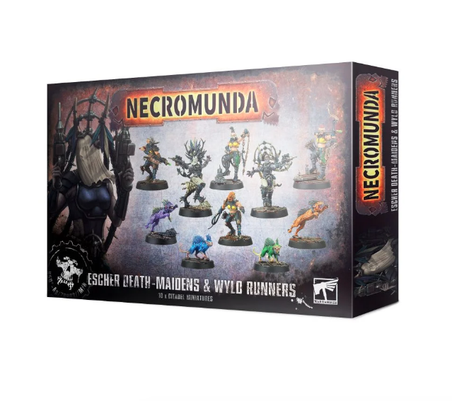 WARHAMMER NECROMUNDA: ESCHER DEATH MAIDENS & WYLD RUNNERS