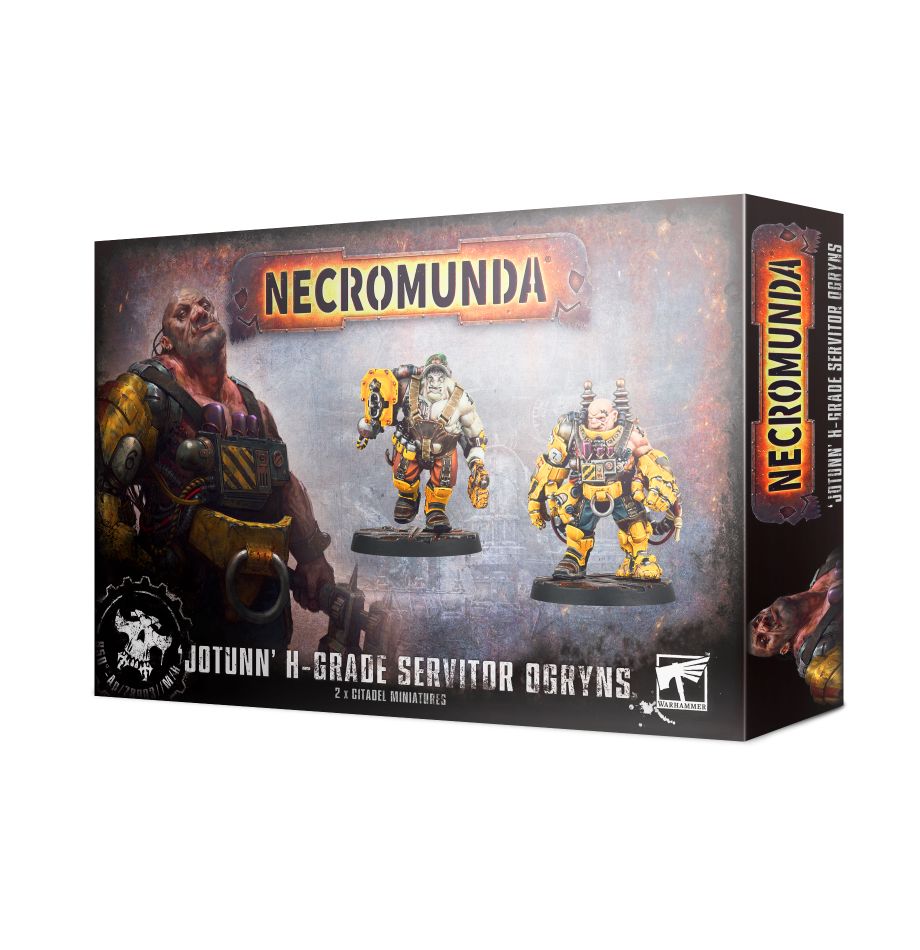 WARHAMAMER NECROMUNDA: JOTUNN H-GRADE SERVITOR OGRYNS