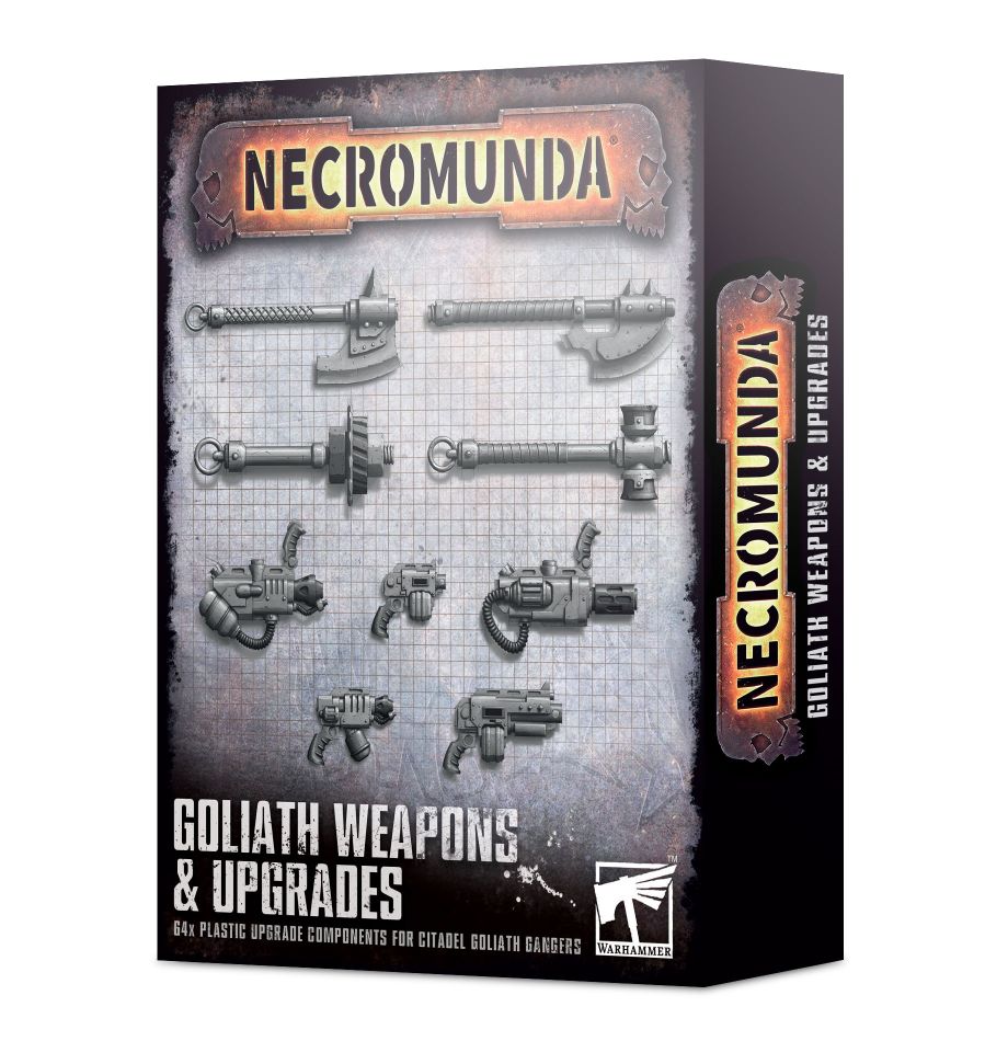 WARHAMMER NECROMUNDA: GOLIATH WEAPONS & UPGRADES