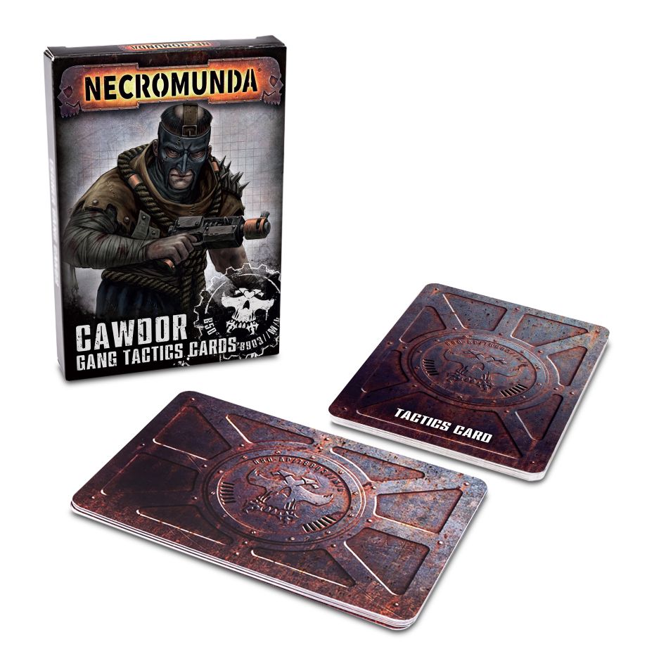 WARHAMMER NECROMUNDA: CAWDOR GANG TACTICS CARDS