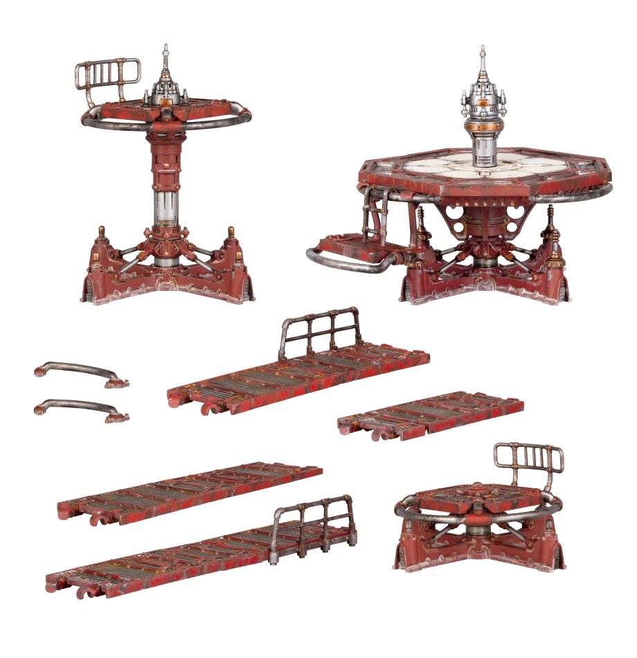 WARHAMAMER NECROMUNDA: THATOS PATTERN: PLATFORMS & WALKWAYS