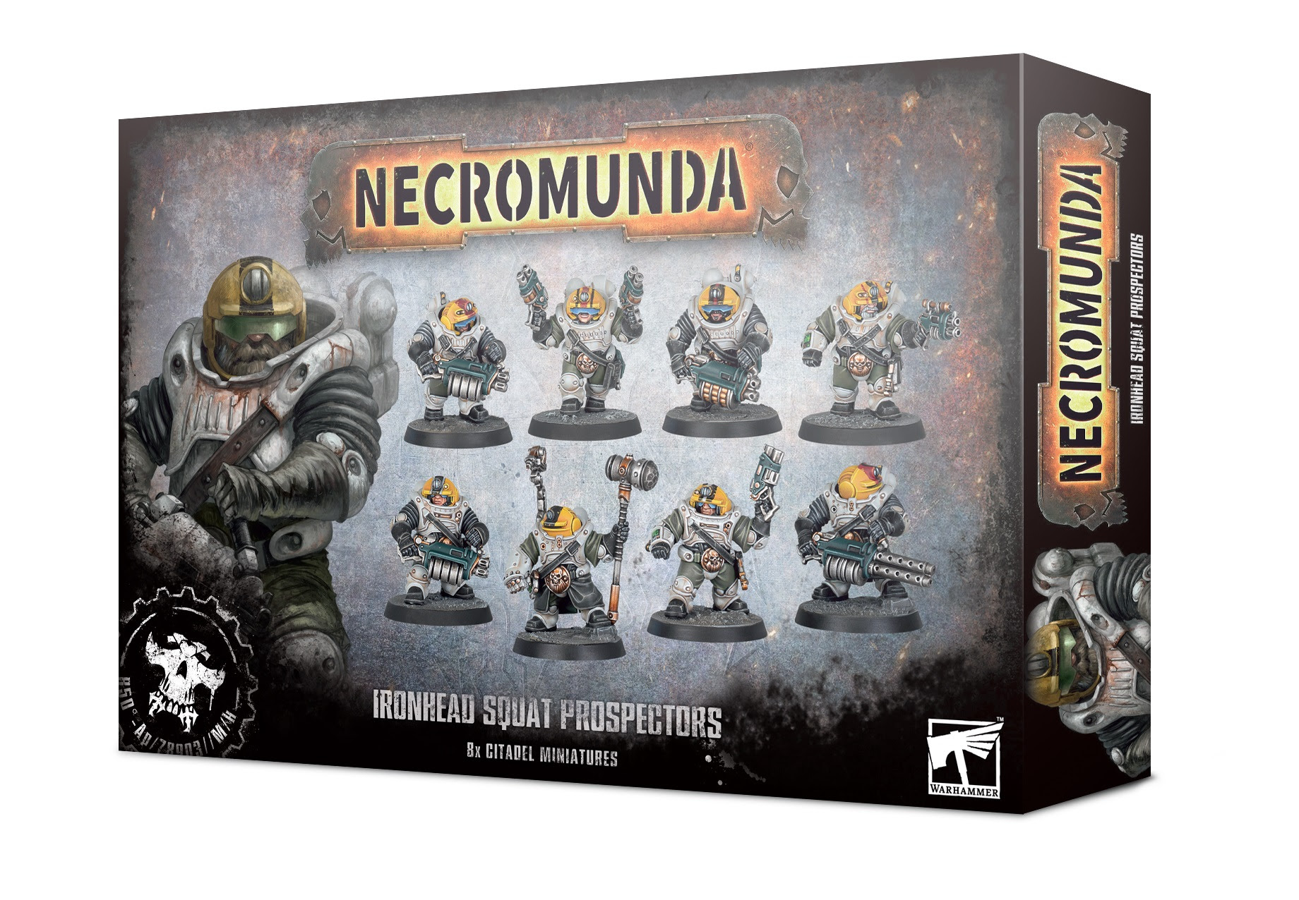WARHAMMER NECROMUNDA: IRONHEAD SQUAT PROSPECTORS