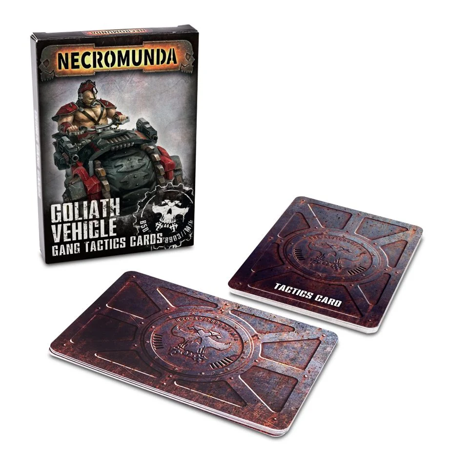 WARHAMMER NECROMUNDA: GOLIATH VEHICLE CARDS