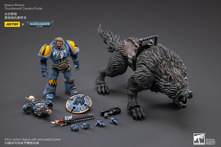 [JOYTOY] Space Wolves Thunderwolf Cavalry Frode JT3099-1682772841.jpg