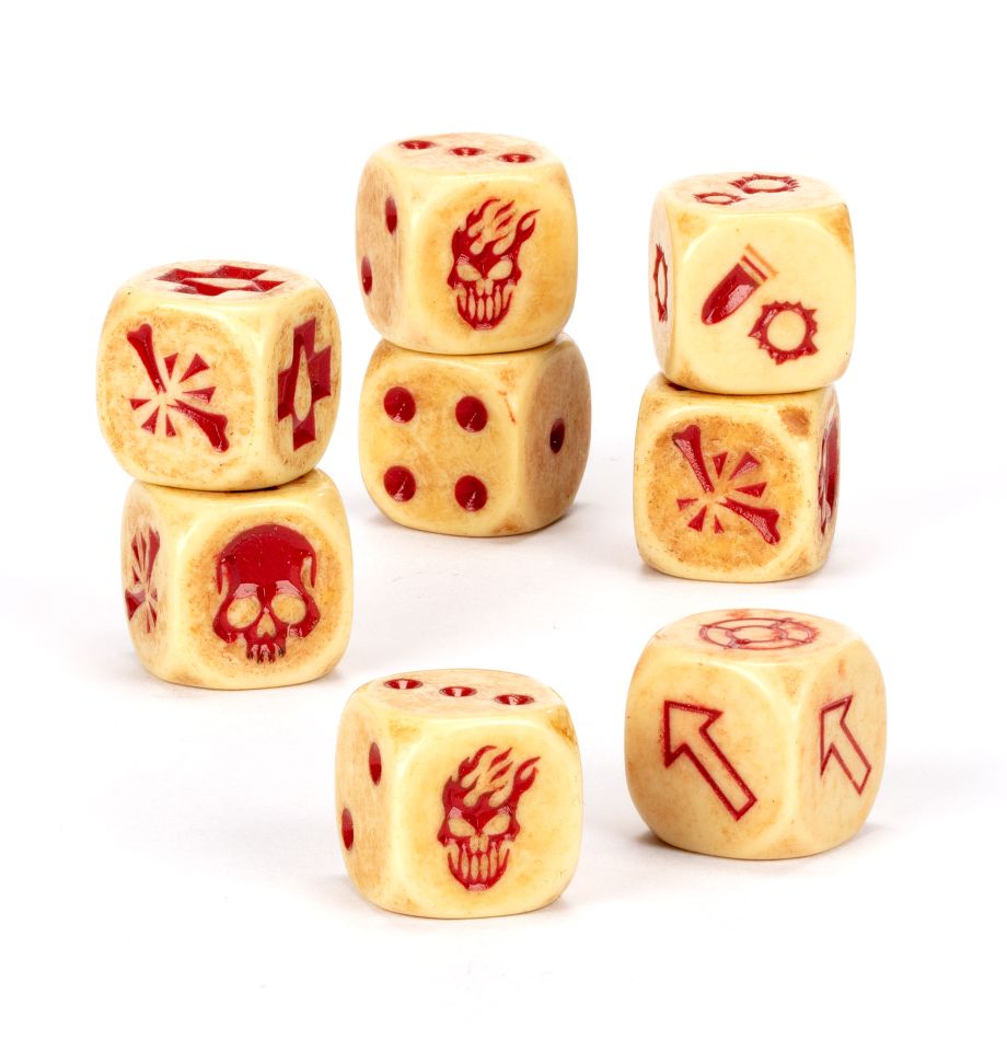 WARHAMMER NECROMUNDA: CAWDOR ASH WASTES GANG DICE