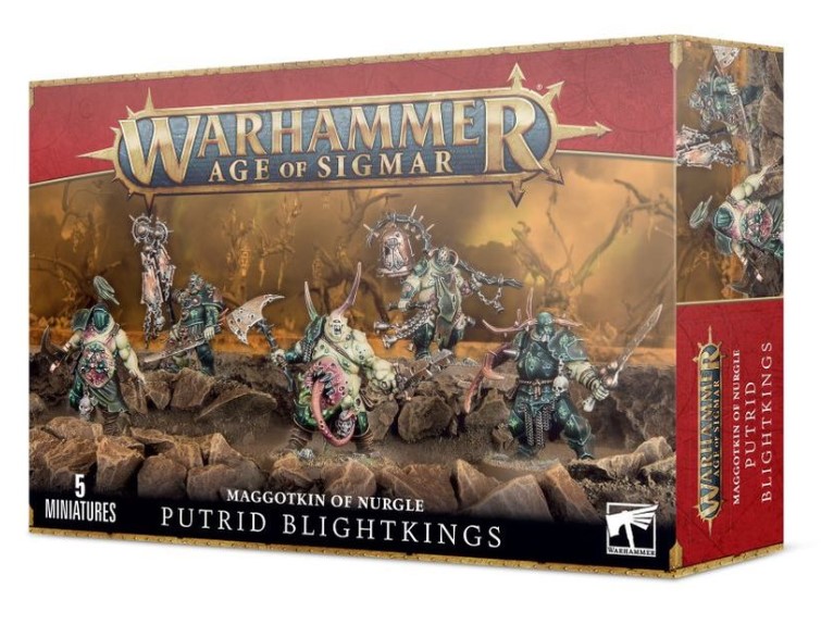 WARHAMMER AOS MAGGOTKIN OF NURGLE: PUTRID BLIGHTKINGS