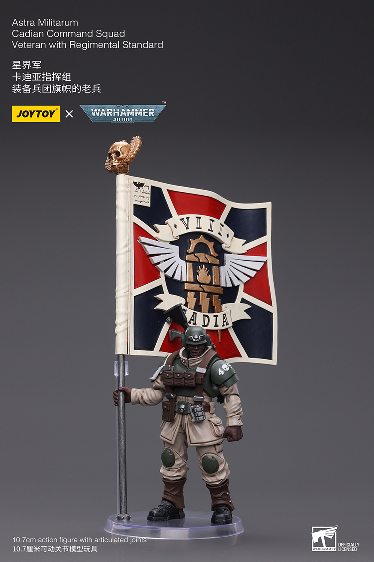 [JoyToy] Astra Militarum Cadian Command Squad Veteran With Regimental Standard JT7929-1705401800.jpg