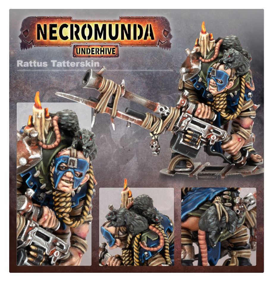 WARHAMMER NECROMUNDA: RATTUS TATTERSKIN, HOUSE CAWDOR HIVE SCUM