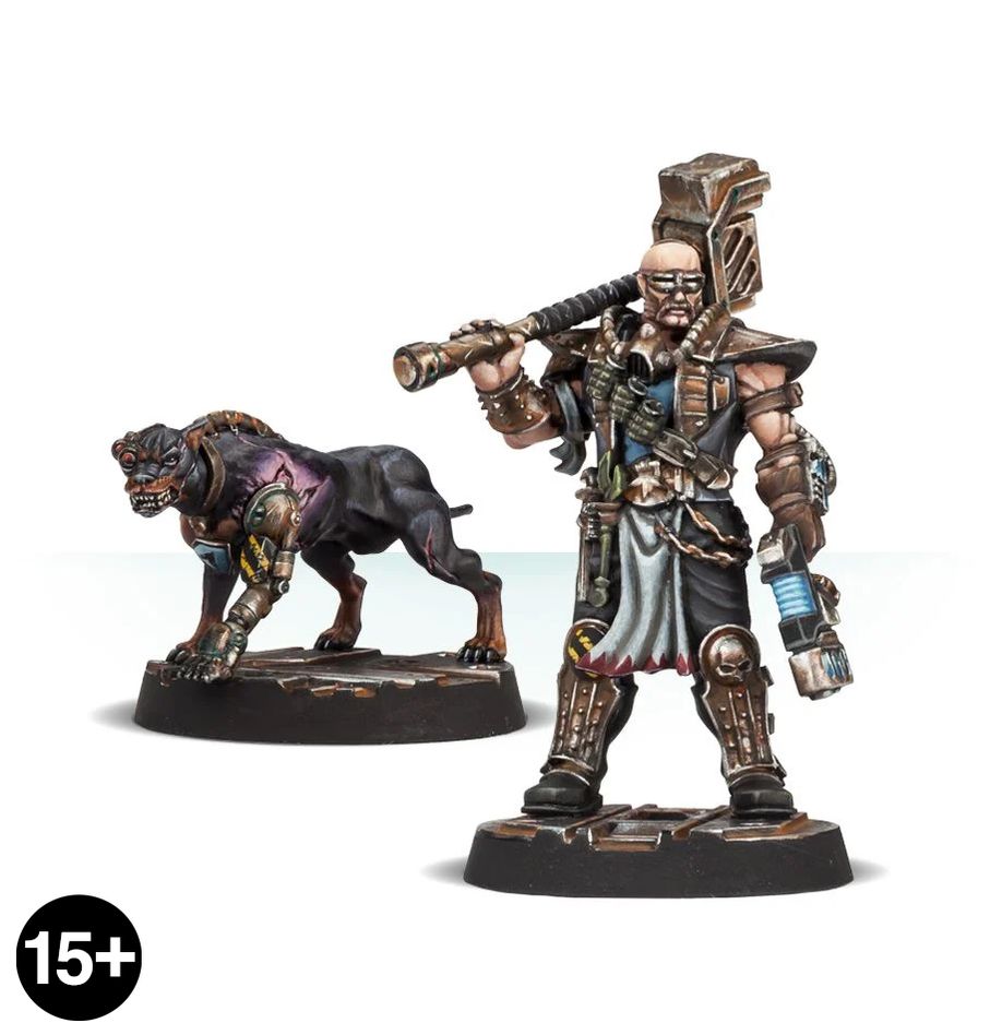 WARHAMMER NECROMUNDA: SLATE MERDENA & MACULA, ORLOCK HIRED GUN
