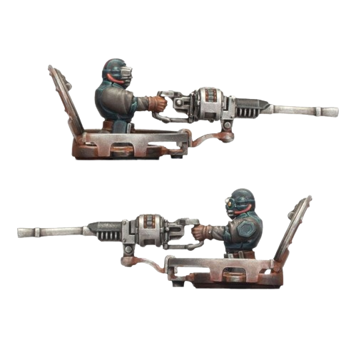WARHAMAMER NECROMUNDA: CARGO-8 RIDGEHAULER GUNNER FRAMES