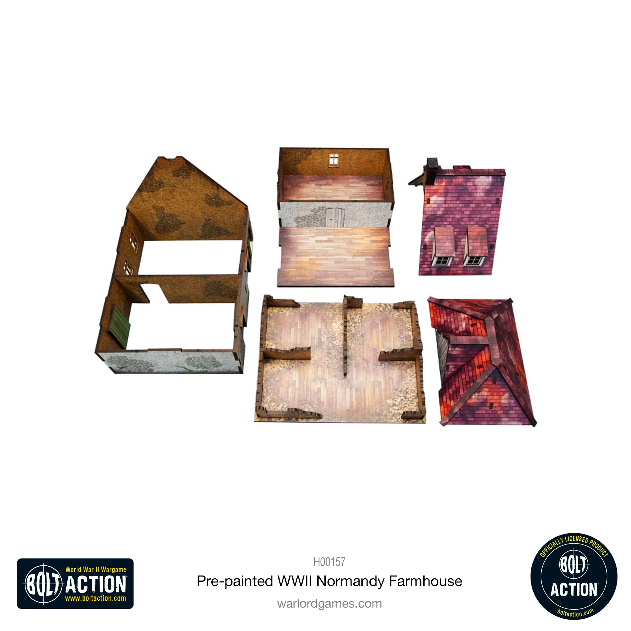 Bolt Action: Pre-painted WWII Normandy Farmhouse-1711114579-rIn7k.webp