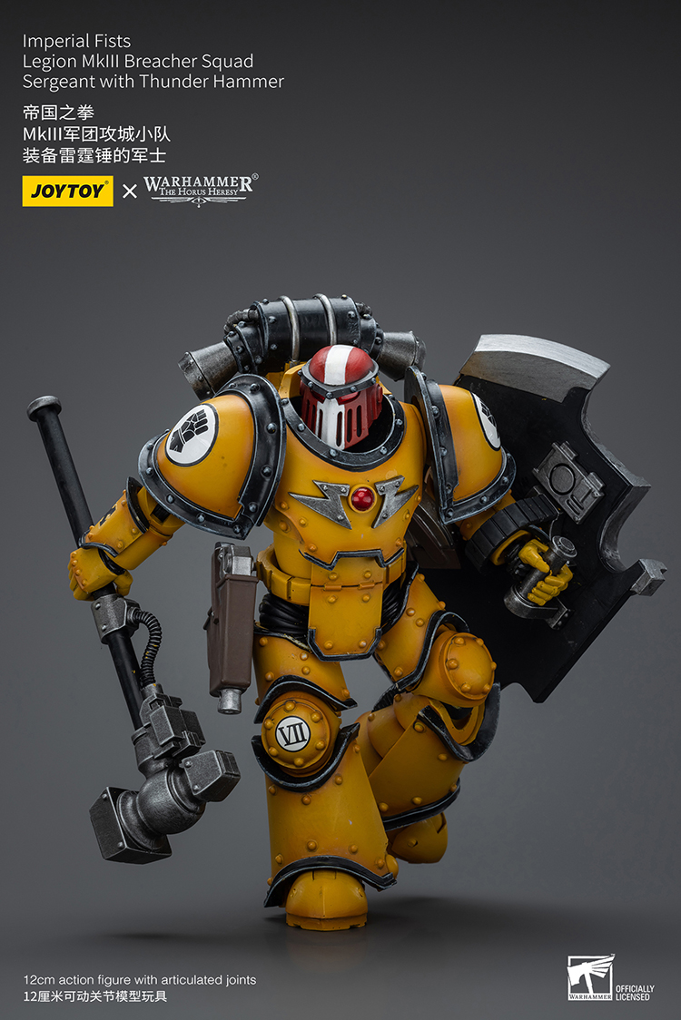 [JOYTOY]Imperial Fists Legion MkIII Breacher Squad Sergeant with Thunder Hammer JT9107-1711266252-eKhcB.jpg
