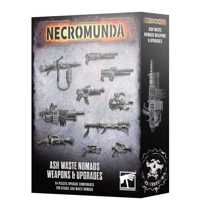 WARHAMAMER NECROMUNDA: ASH WASTE NOMADS WEAPONS & UPGRADES