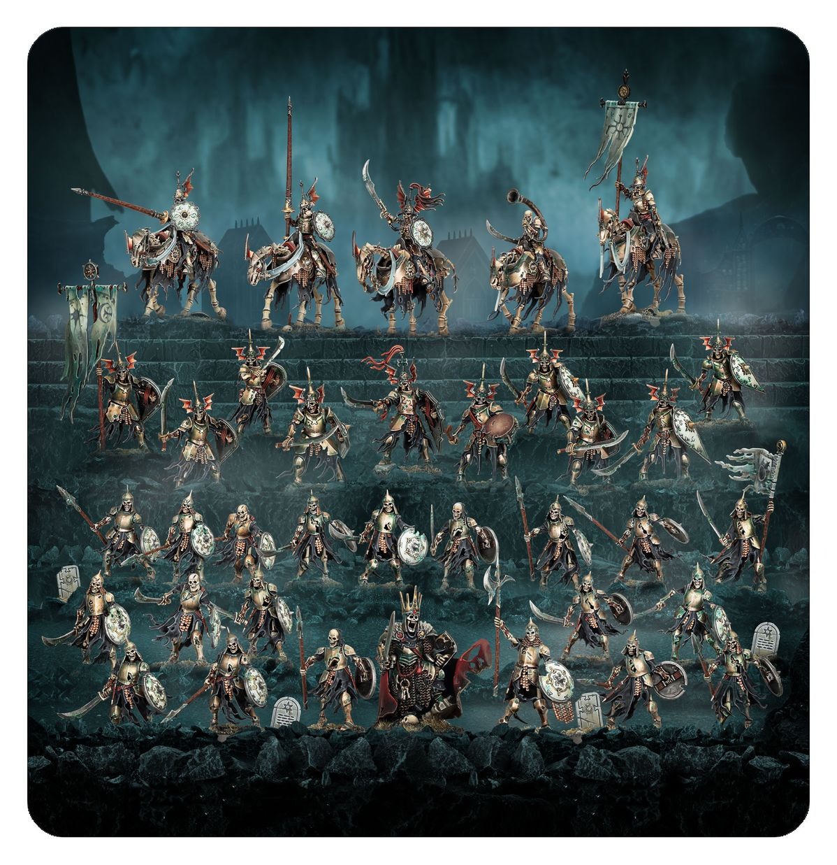 WARHAMMER AOS SPEARHEAD: SOULBLIGHT GRAVELORDS: DEATHRATTLE TOMB HOST-1758876693-PaIPf.jpg